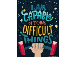 Growth Mindset I Am Capable Poster
