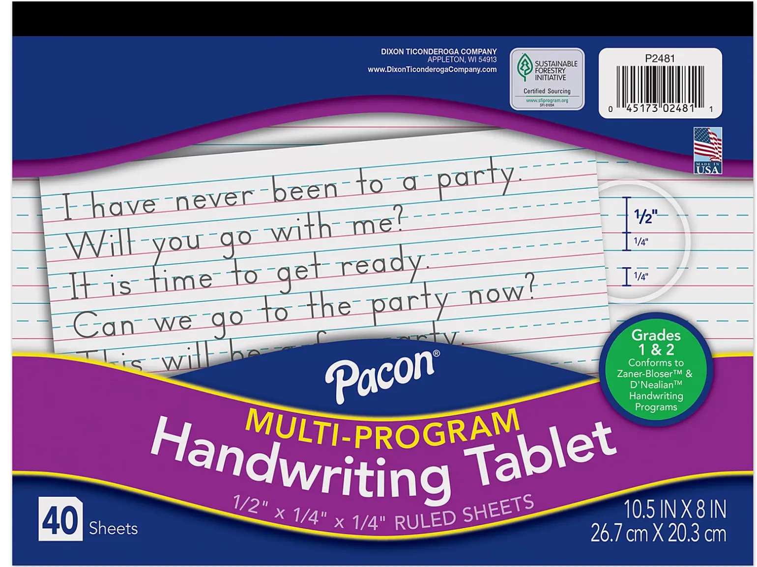 Handwriting Tablet - Gr. 1-2