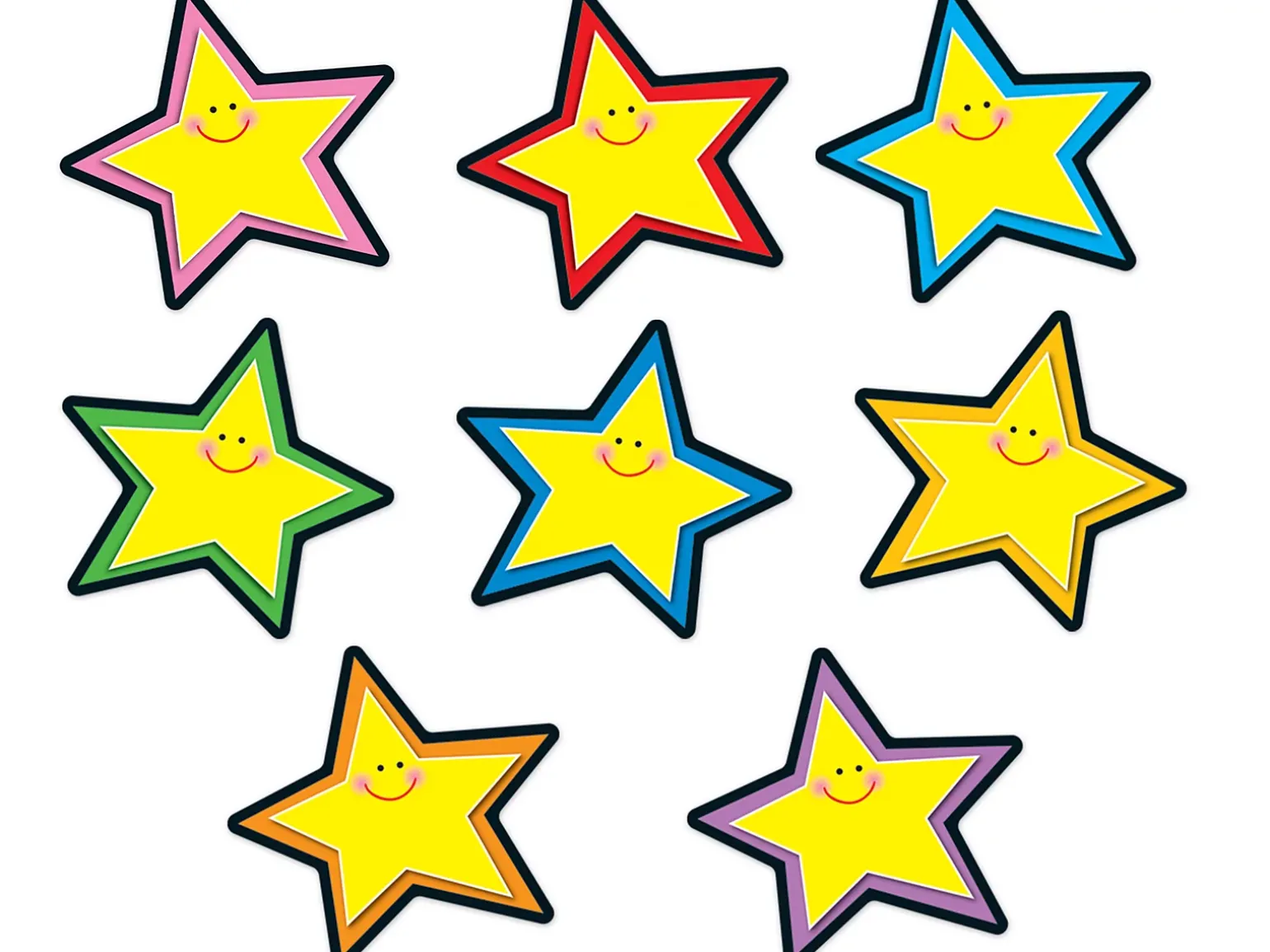 Happy Stars Yellow Accents