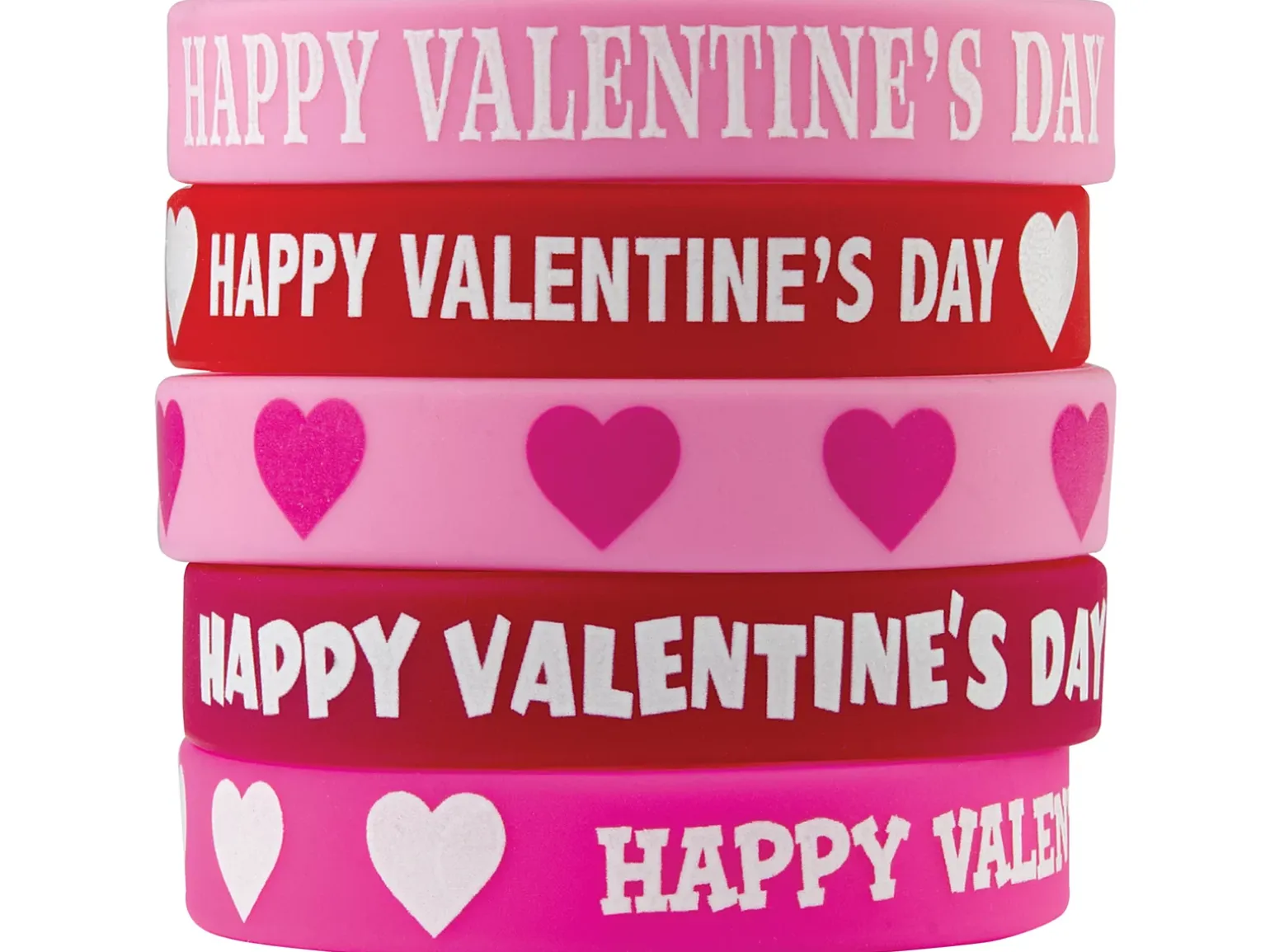 Happy Valentine’s Day Wristbands