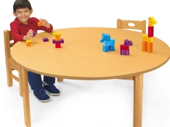 Hardwood Round Tables