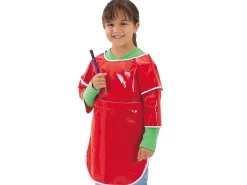 Heavy-Duty Mid-Sleeved Adjustable Vinyl Paint Apron