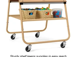 Heavy-Duty Mobile Teaching Easel