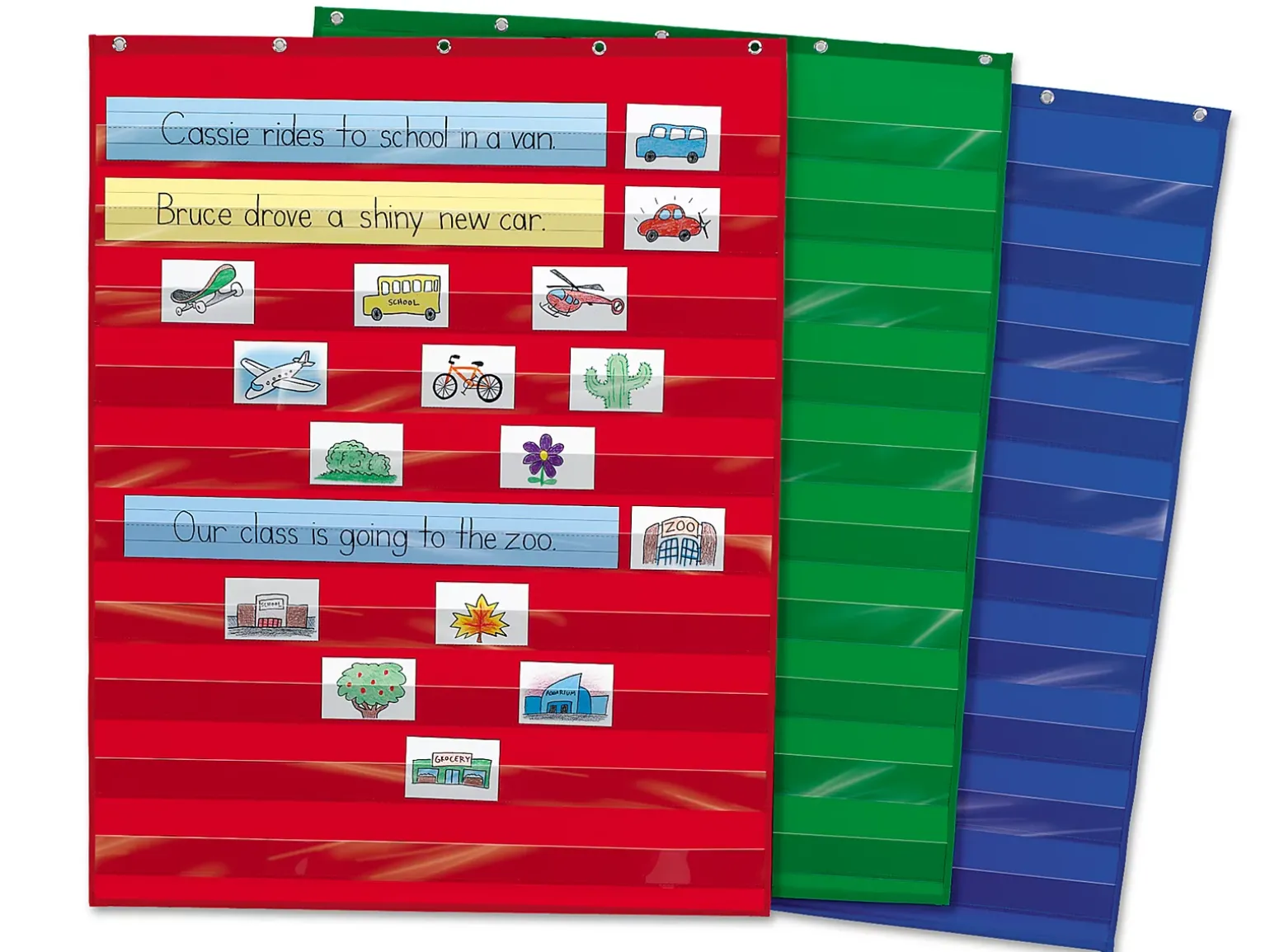 Heavy-Duty Pocket Chart