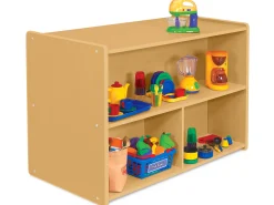 Heavy-Duty Preschool Double-Sided Storage Unit