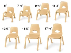 Heavy-Duty Stacking Chairs