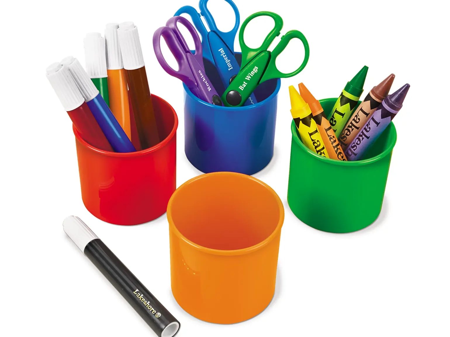 Heavy-Duty Supply Cups - Set of 4
