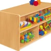 Heavy-Duty Toddler Double-Sided Storage Unit