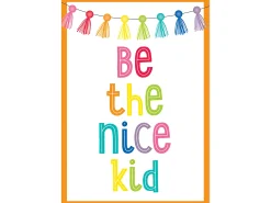 Hello Sunshine Be the Nice Kid Poster