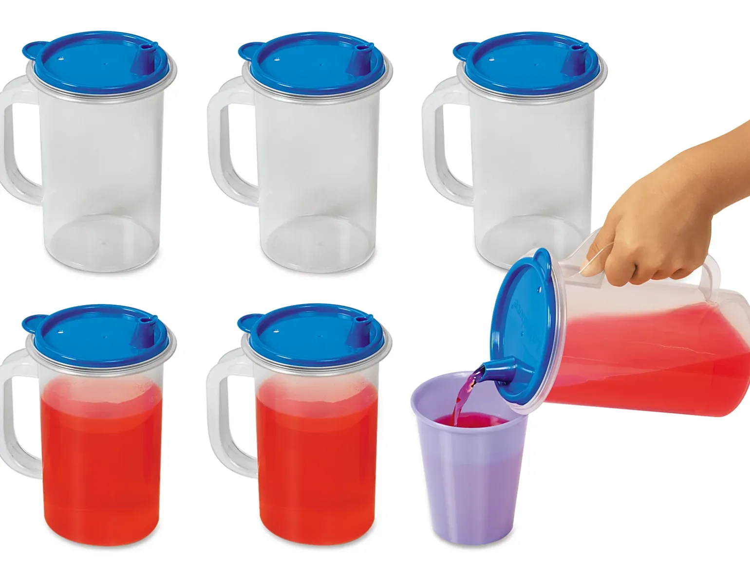 Help-Yourself Pitchers - Set of 6