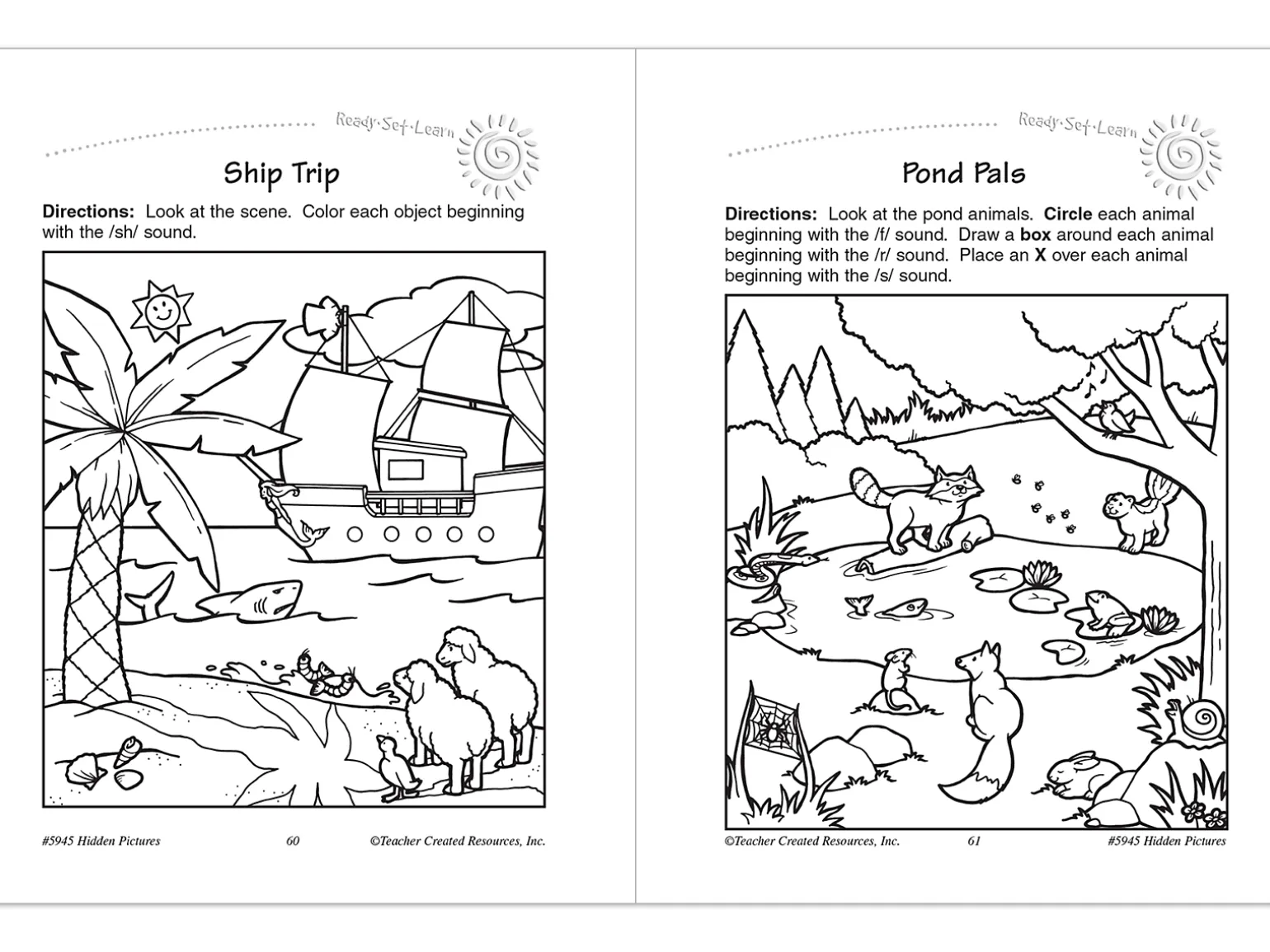 Hidden Pictures Workbook - Gr. 1-2