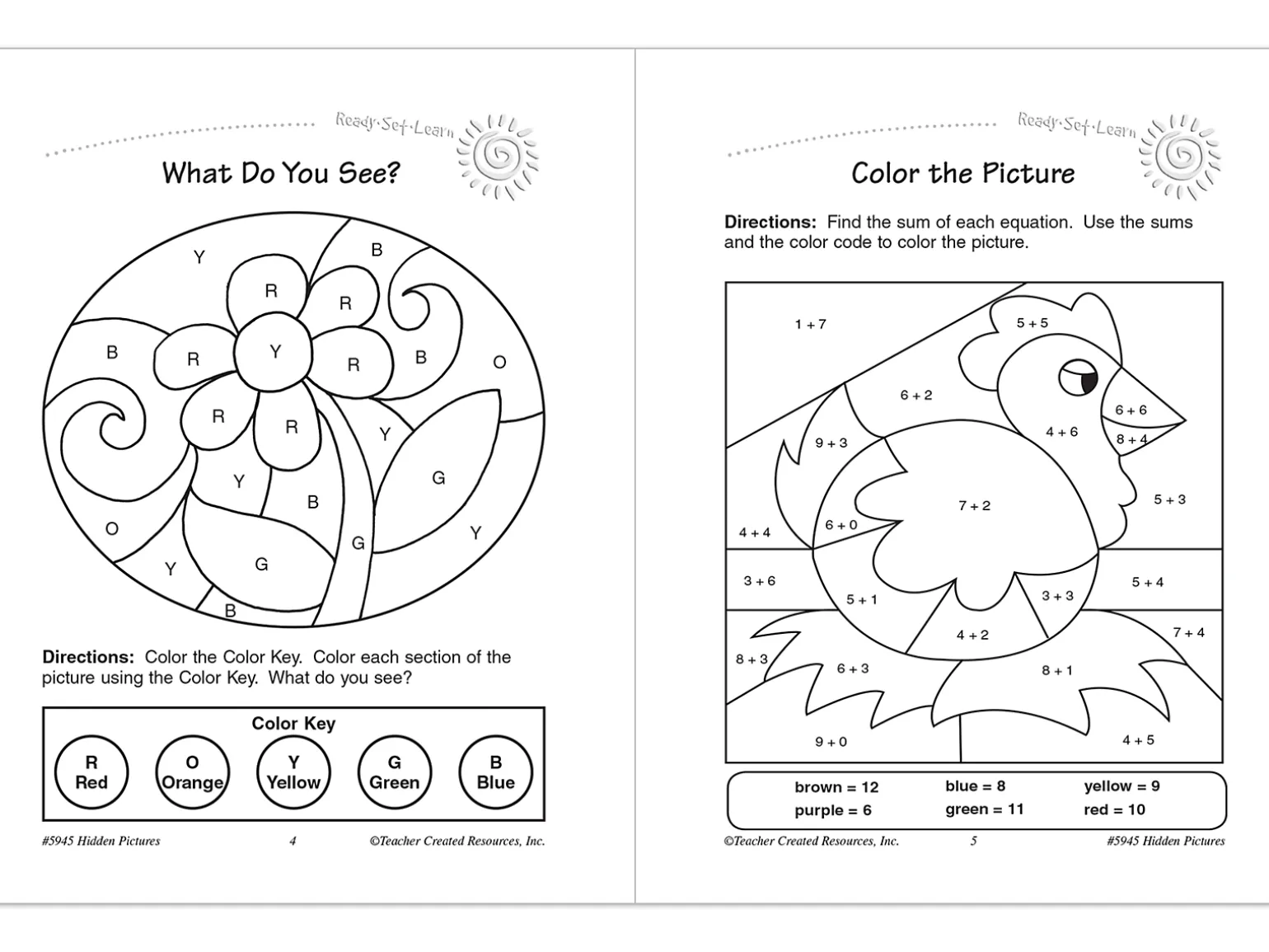 Hidden Pictures Workbook - Gr. 1-2