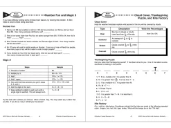 How to Work with Fractions, Decimals & Percents Workbook