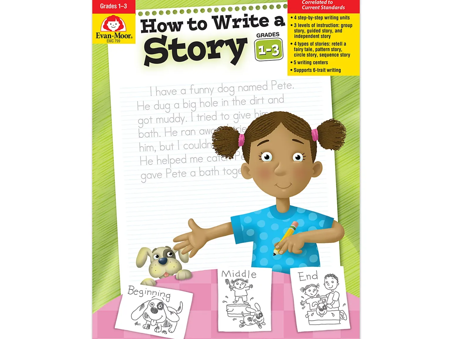 How to Write a Story Workbook - Gr. 1-3