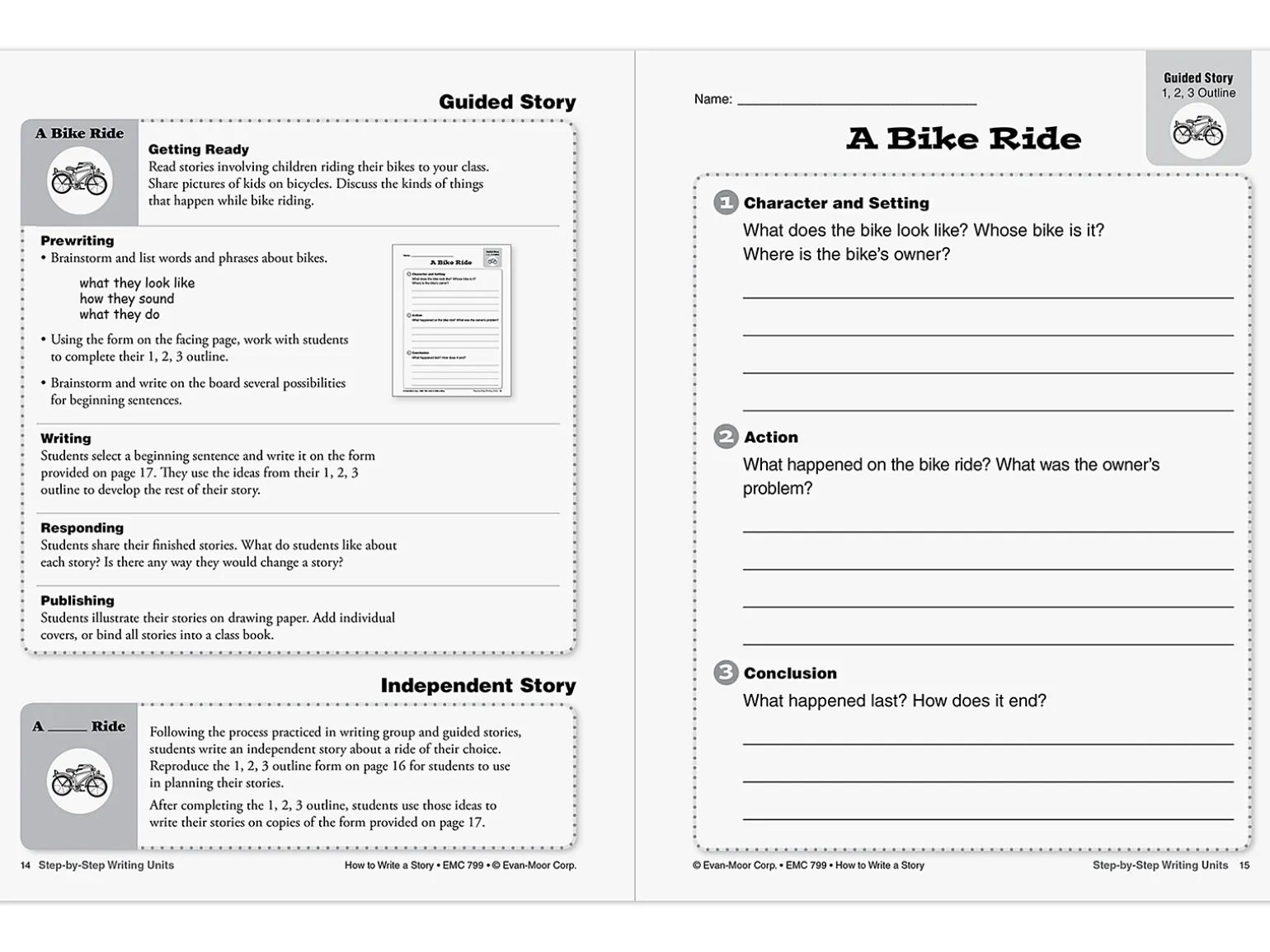 How to Write a Story Workbook - Gr. 1-3