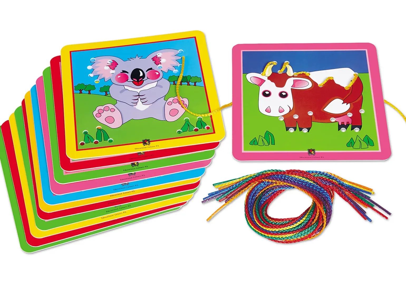 Indestructible Lacing Cards Set