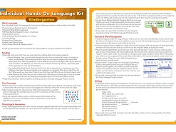 Individual Hands-On Language Kit – Kindergarten