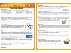 Individual Hands-On Math Kit – Kindergarten