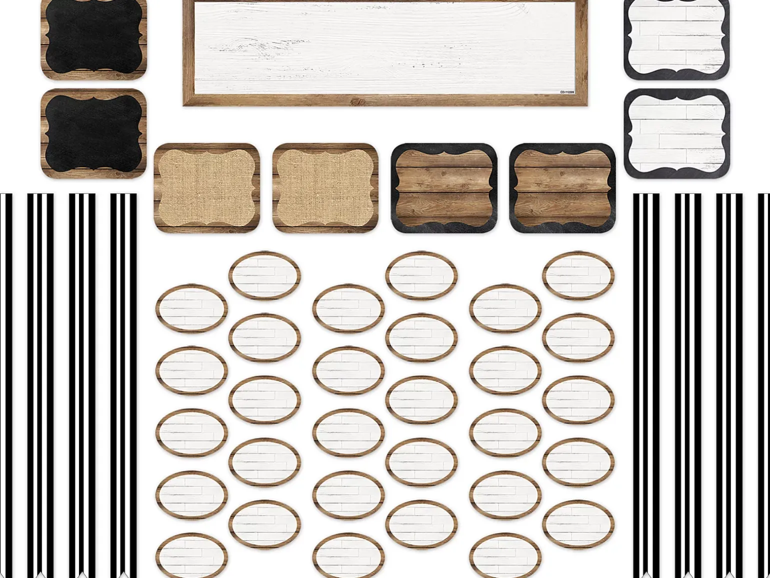 Industrial Chic Classroom Jobs Bulletin Board Set