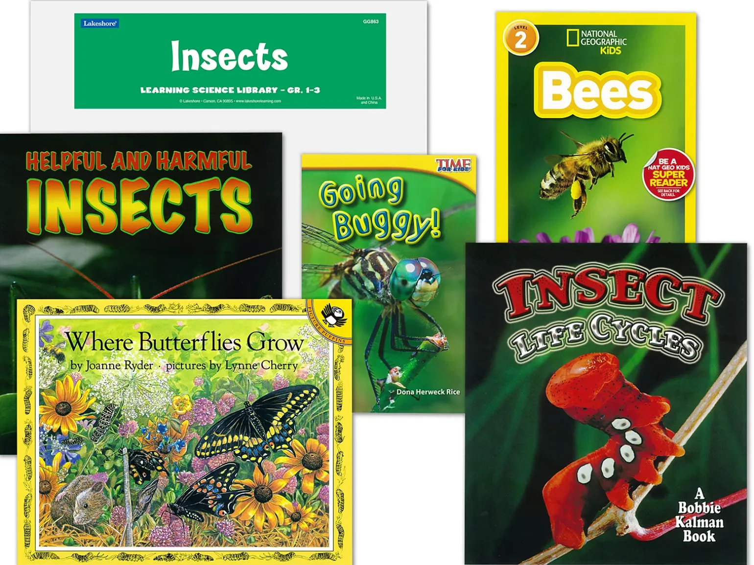Insects Book Library - Gr. 1-3