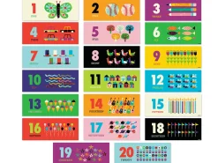 Invisible Creature™ Numbers 1-20 Bulletin Board Set