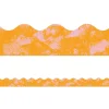 Invisible Creature™ Orange Scalloped Border