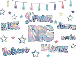Iridescent Dream Big Bulletin Board Set