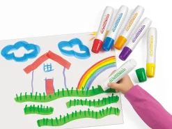 Jumbo Washable Markers - Set of 6