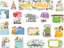 Jungle Friends Birthday Bulletin Board Set