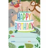 Jungle Friends Birthday Certificates