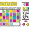 Kind Vibes Calendar Bulletin Board Set