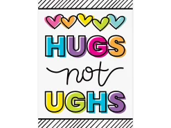 Kind Vibes Hugs Not Ughs Poster