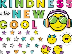 Kind Vibes Kindness Is the New Cool Bulletin Board Set