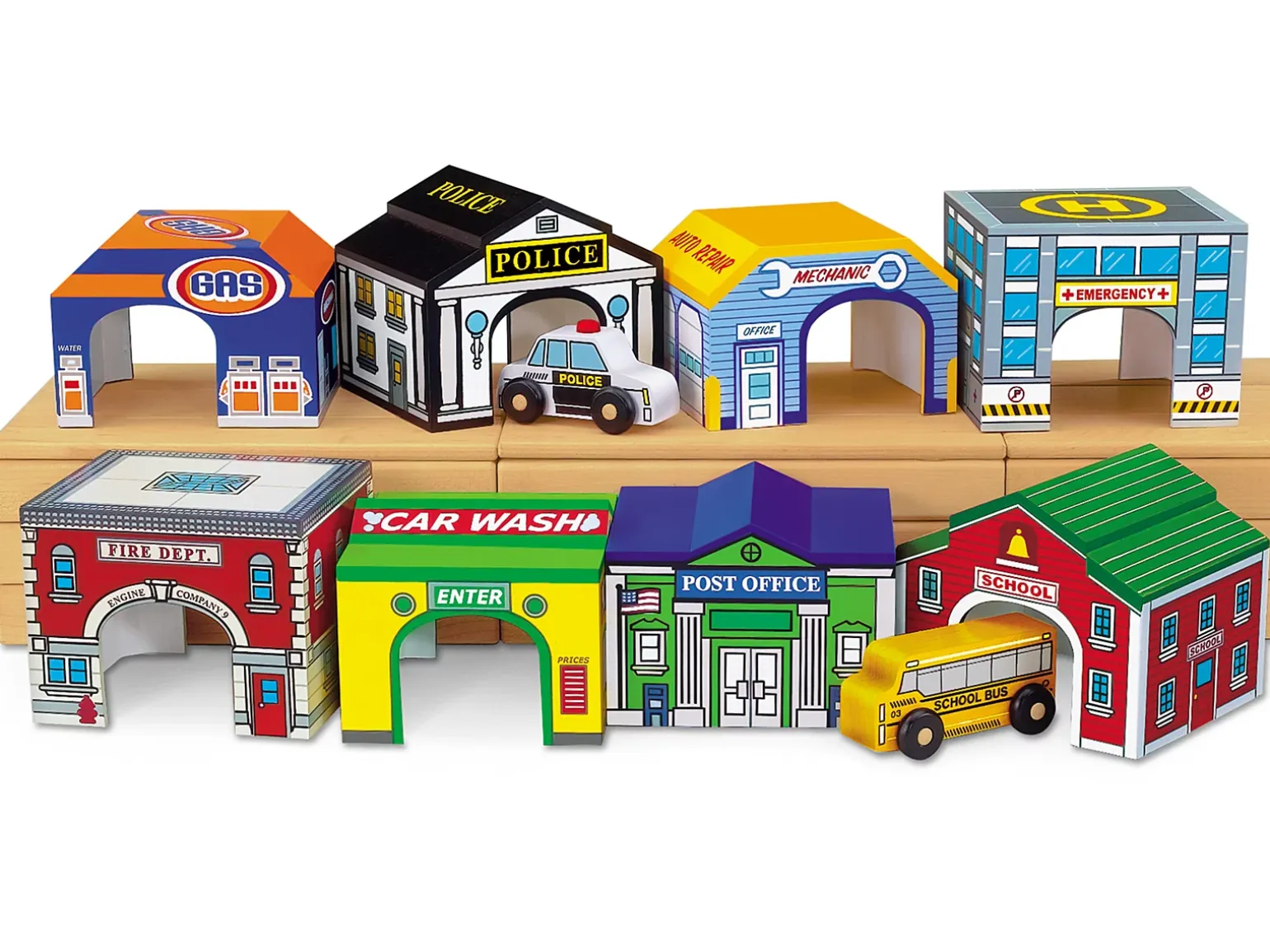 Lakeshore Community Garages - Set of 8