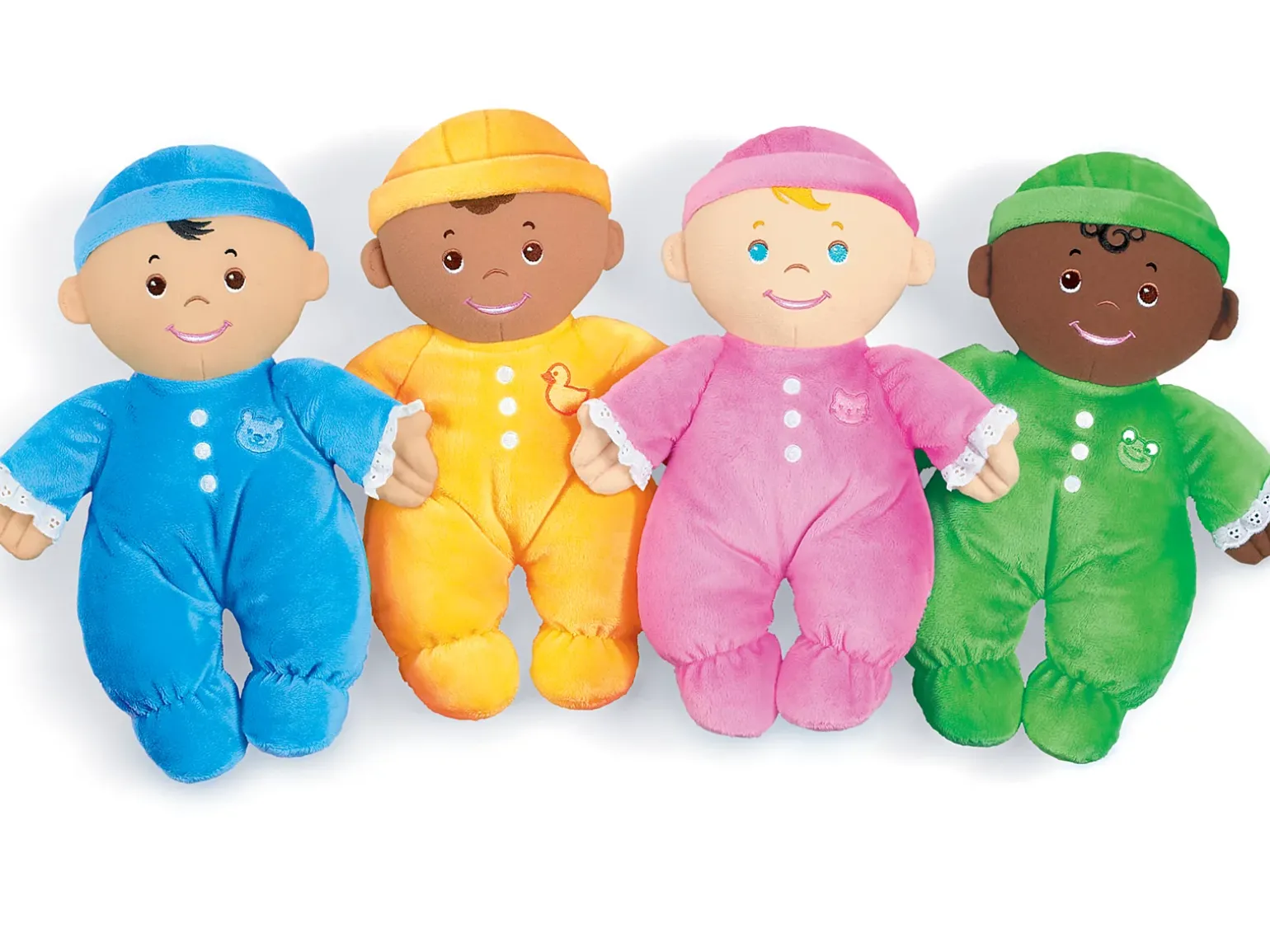 Lakeshore Cuddly Washable Dolls - Complete Set