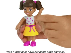 Lakeshore Pose & Play Dolls - Hispanic Family