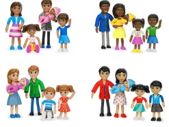 Lakeshore Pose & Play Families - Complete Set