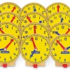 Lakeshore Student Clocks - Set of 12