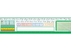 Lakeshore Traditional Cursive Reference Nameplates - Gr. 3-5