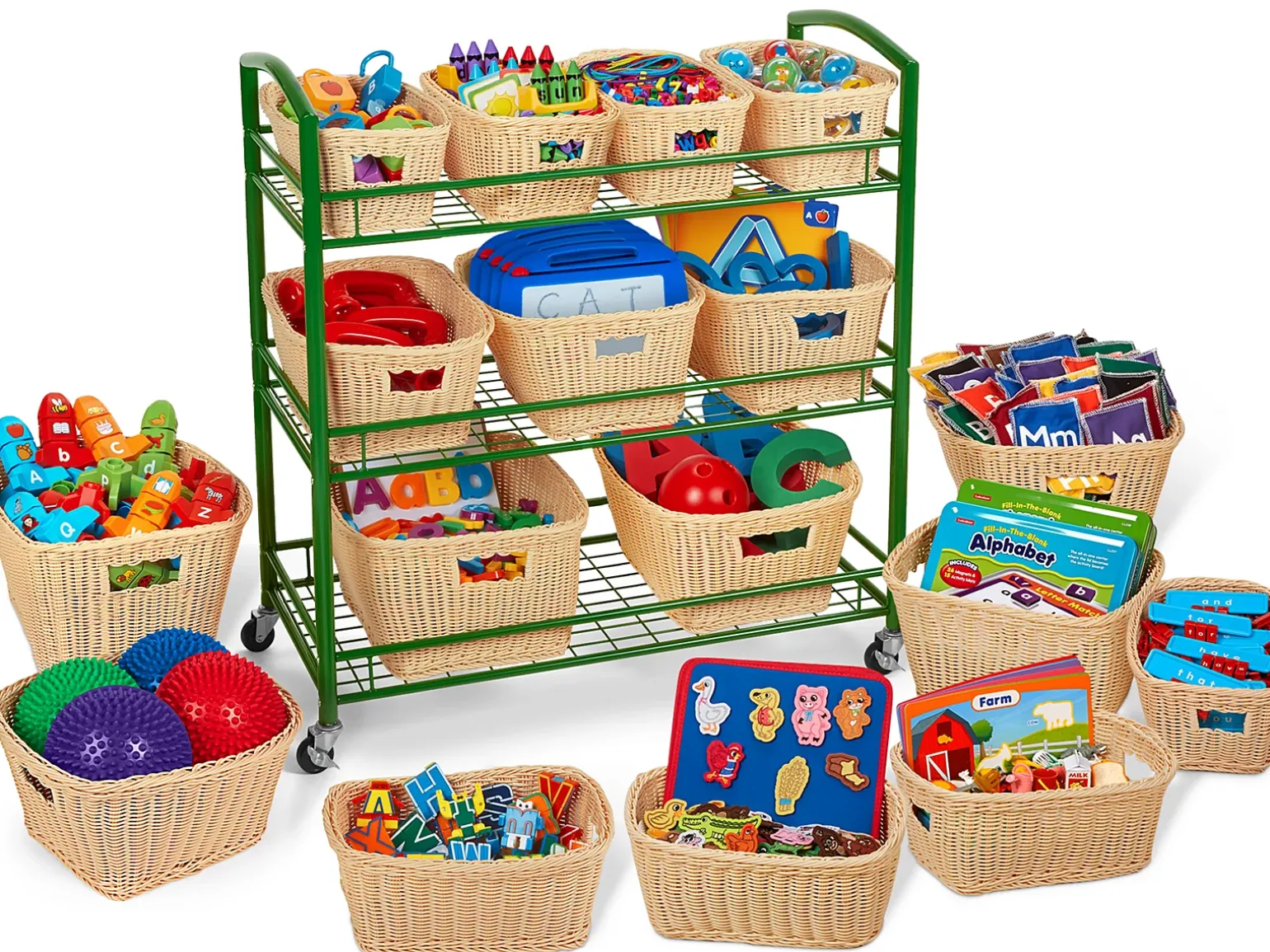 Language & Literacy Instant Learning Cart - Preschool-K