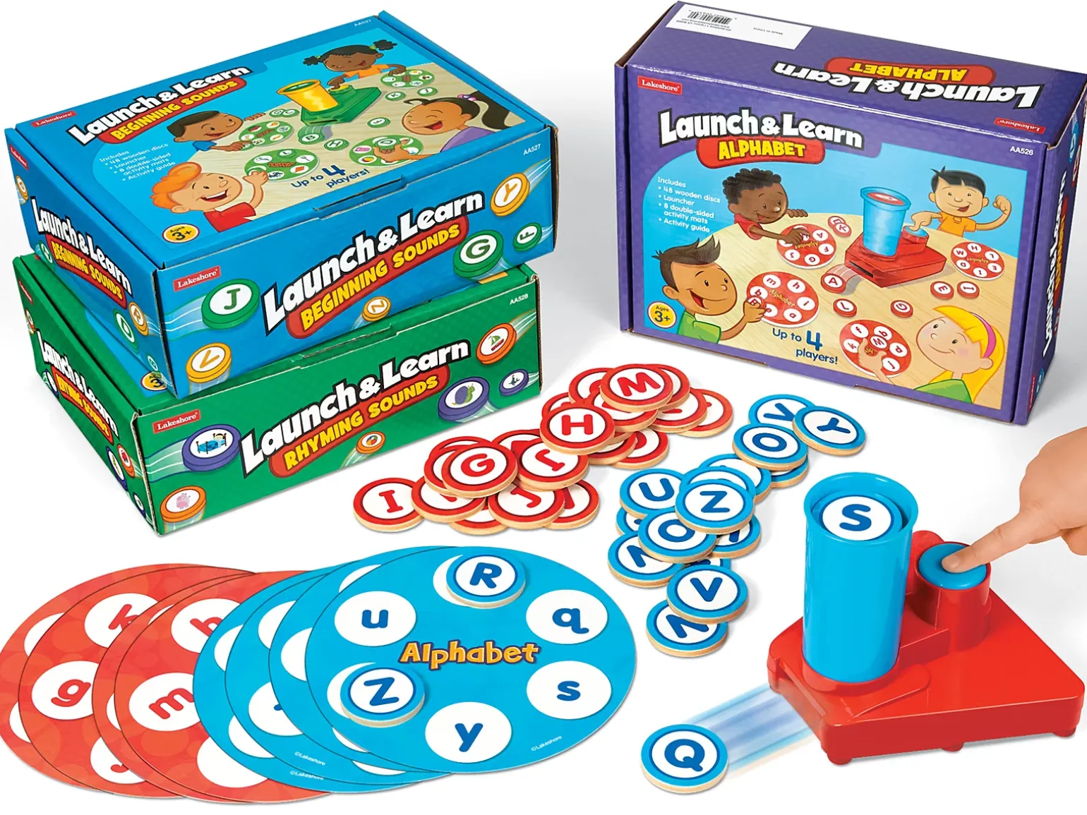 Launch & Learn Language Games - Complete Set