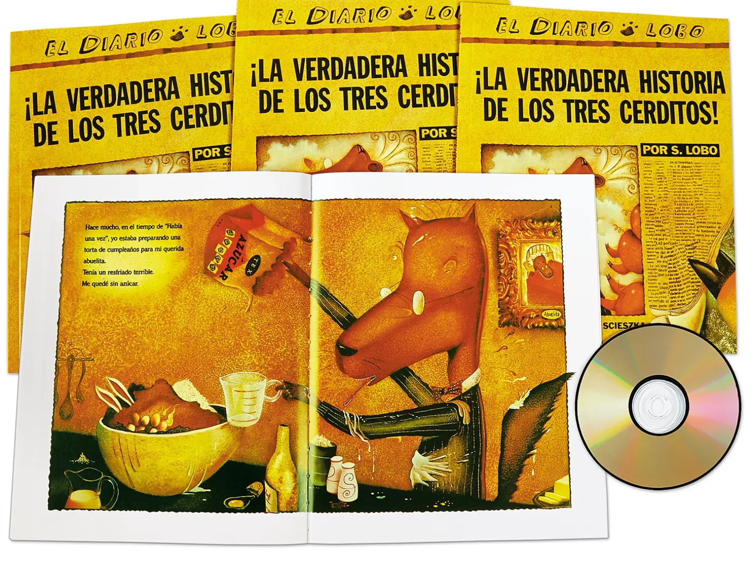 ¡La verdadera historia de los tres cerditos! Read-Along