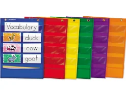 Learning Center Pocket Charts - Set of 6
