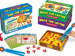 Learning Letters Activity Centers - Complete Set