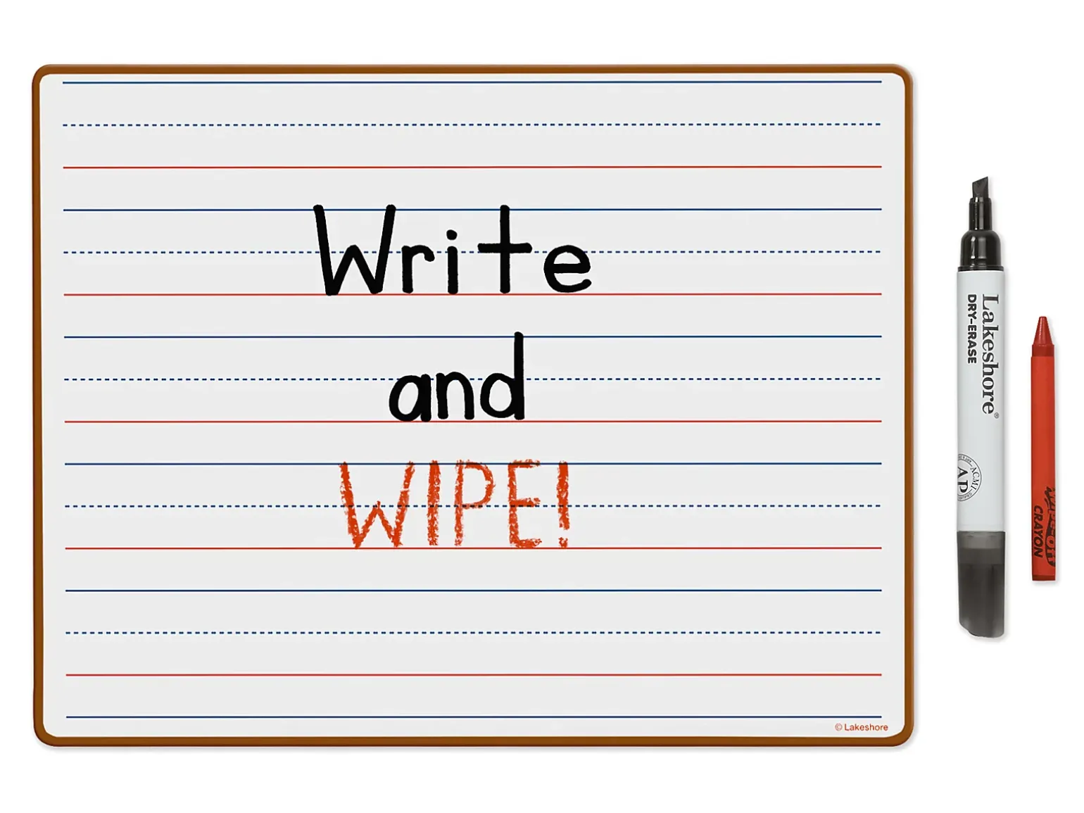 Learn to Print Write & Wipe Board
