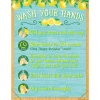 Lemon Zest Wash Your Hands Reference Poster