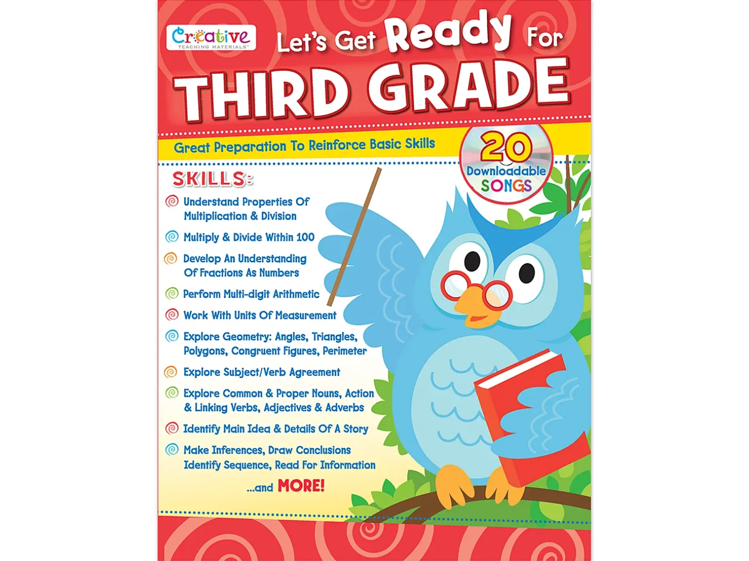 Let’s Get Ready for Third Grade Workbook