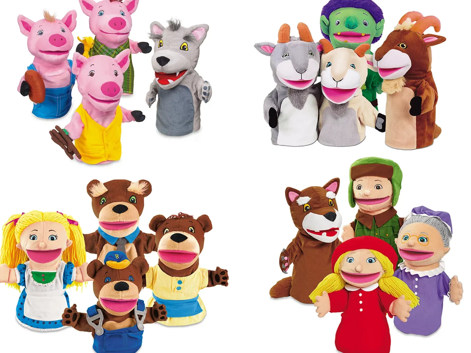 Let’s Talk! Storytelling Puppets - Complete Set