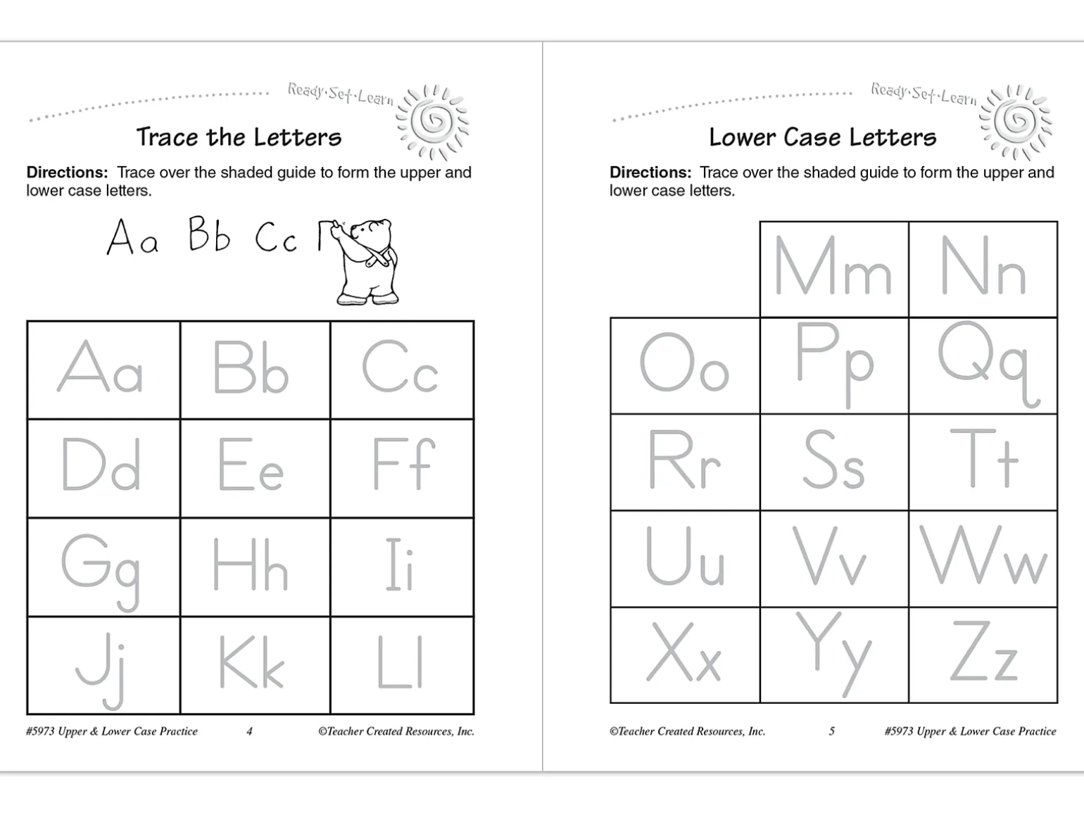 Letter Practice Workbook