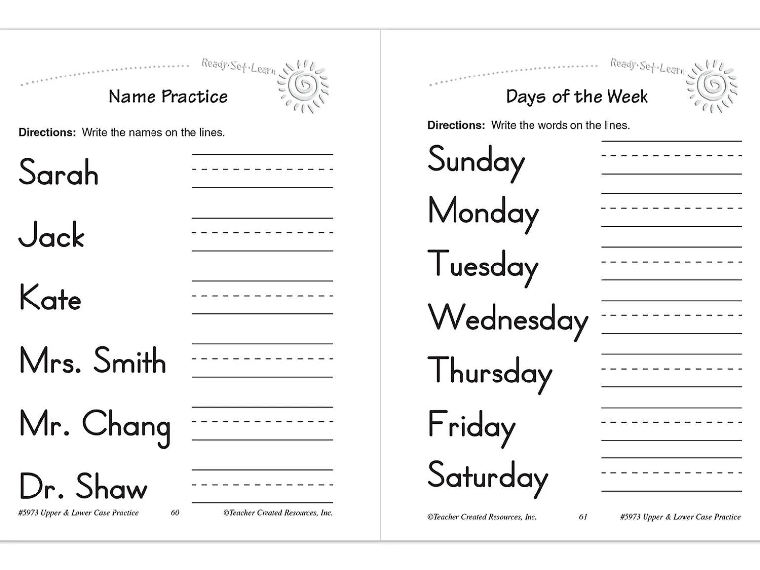 Letter Practice Workbook